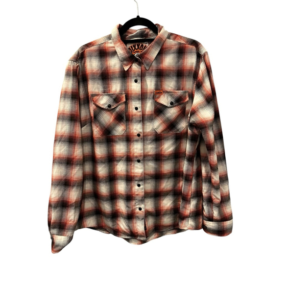 Dixxon Flannel Co The Eagle Long Sleeve Plaid Shirt Men's Size 2X Snap Button - Picture 1 of 6